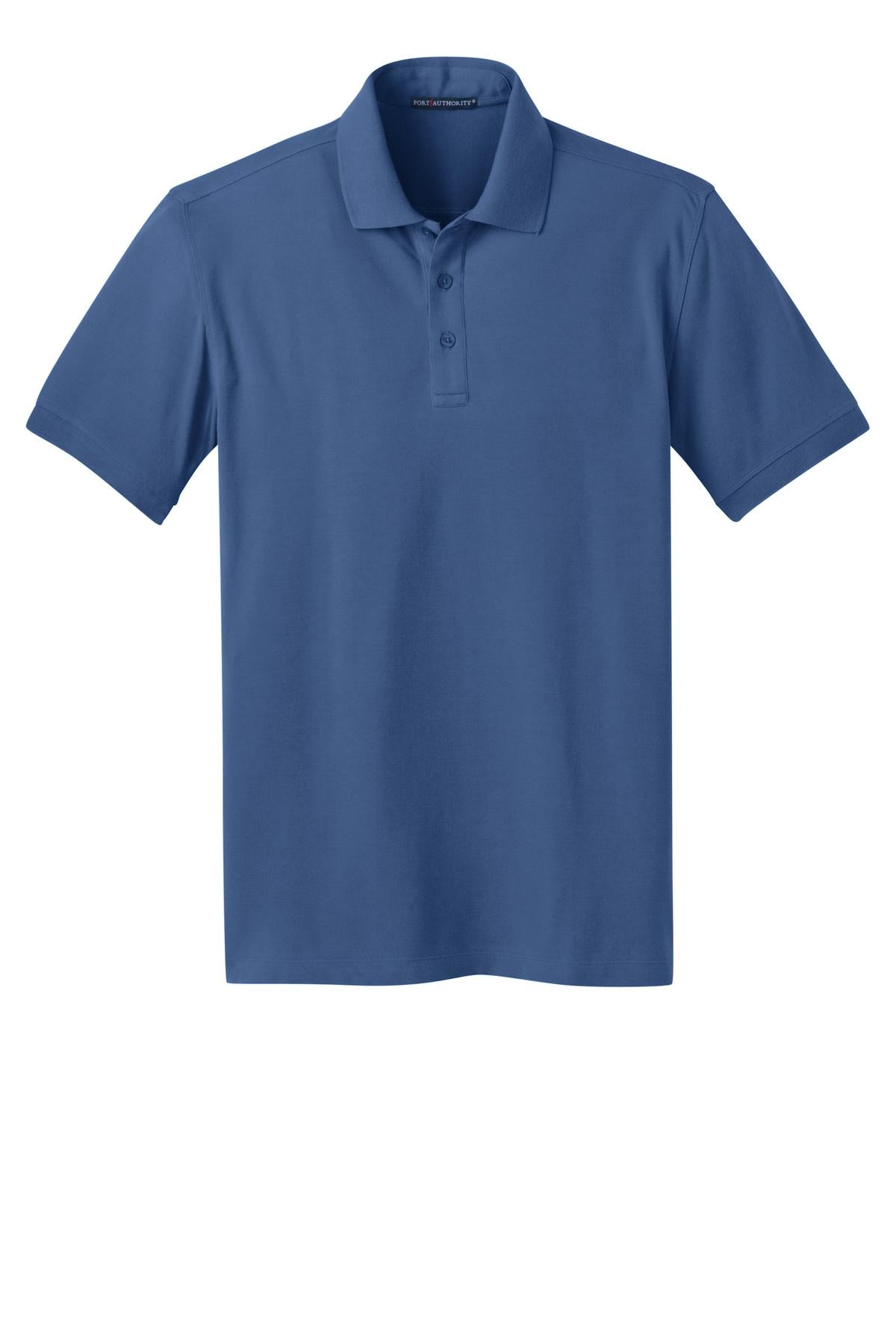 Port Authority Men's Stretch Pique Polo. K555 Mens Apparel Shirts & Tops