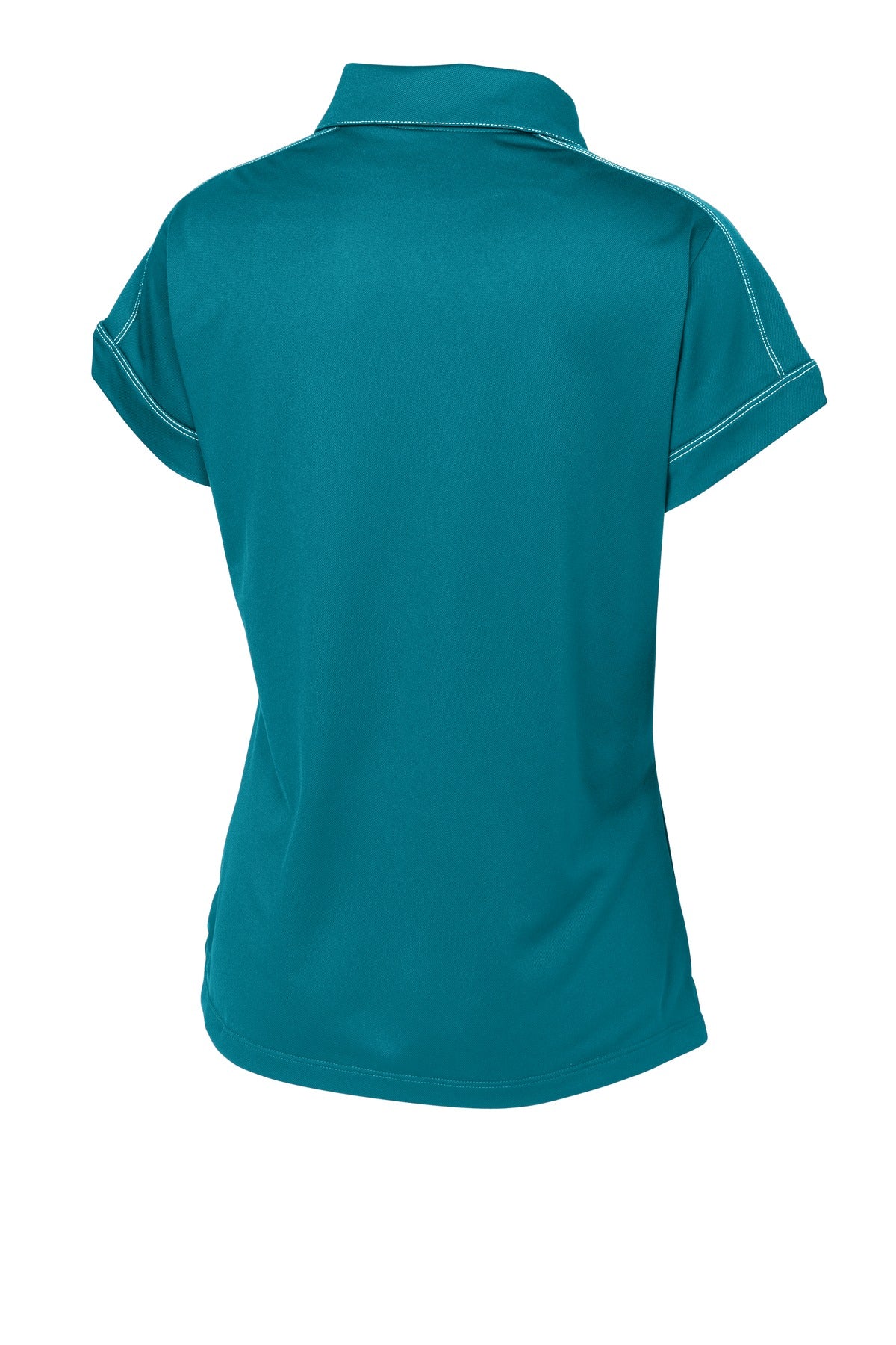 Sport-Tek Women's Contrast Stitch Micropique Sport-Wick Polo LST659 Womens Apparel Shirts & Tops