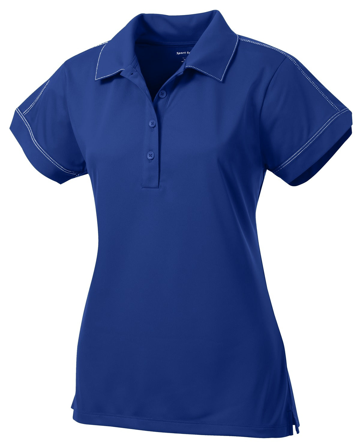 Sport-Tek Women's Contrast Stitch Micropique Sport-Wick Polo LST659 Womens Apparel Shirts & Tops