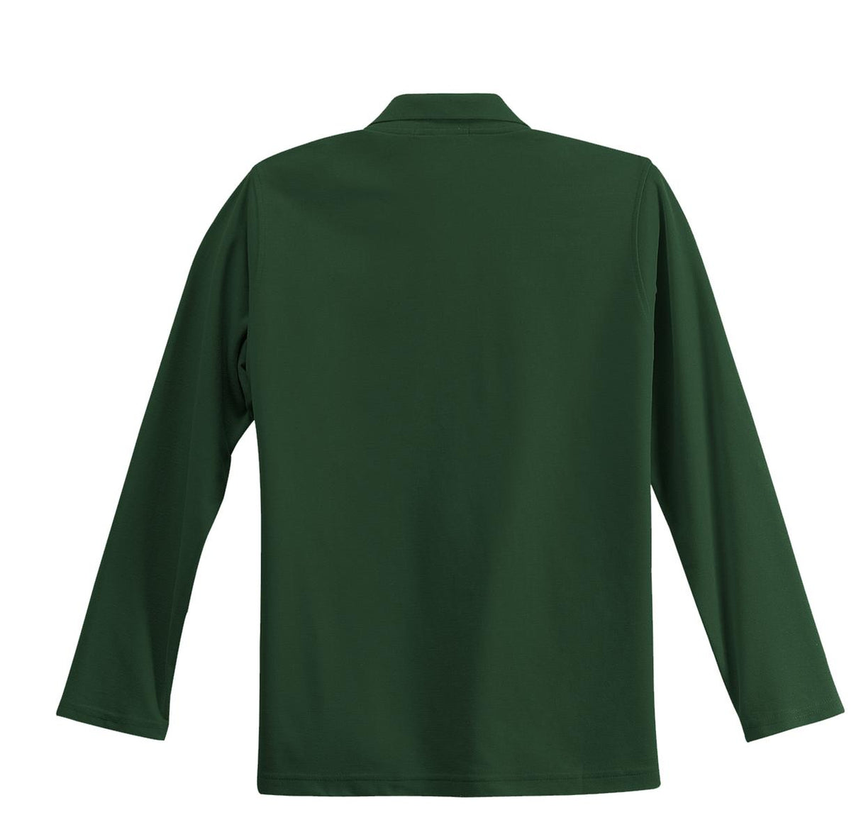 Port Authority Ladies Silk Touch Long Sleeve Polo. L500LS Womens Apparel Shirts & Tops