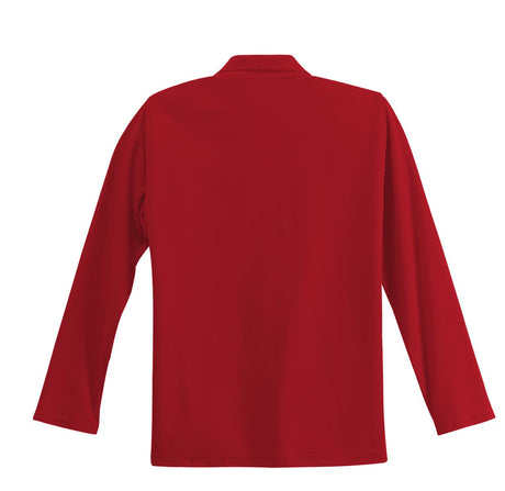 Port Authority Ladies Silk Touch Long Sleeve Polo. L500LS Womens Apparel Shirts & Tops