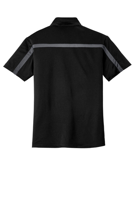 Port Authority Men's Silk Touch Performance Colorblock Stripe Polo. K547 Mens Apparel Shirts & Tops