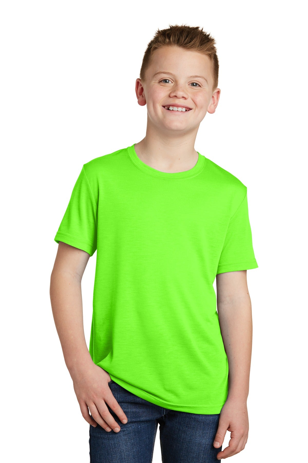 Sport-Tek Youth PosiCharge Competitor Cotton Touch Tee YST450 Youth Apparel Shirts & Tops