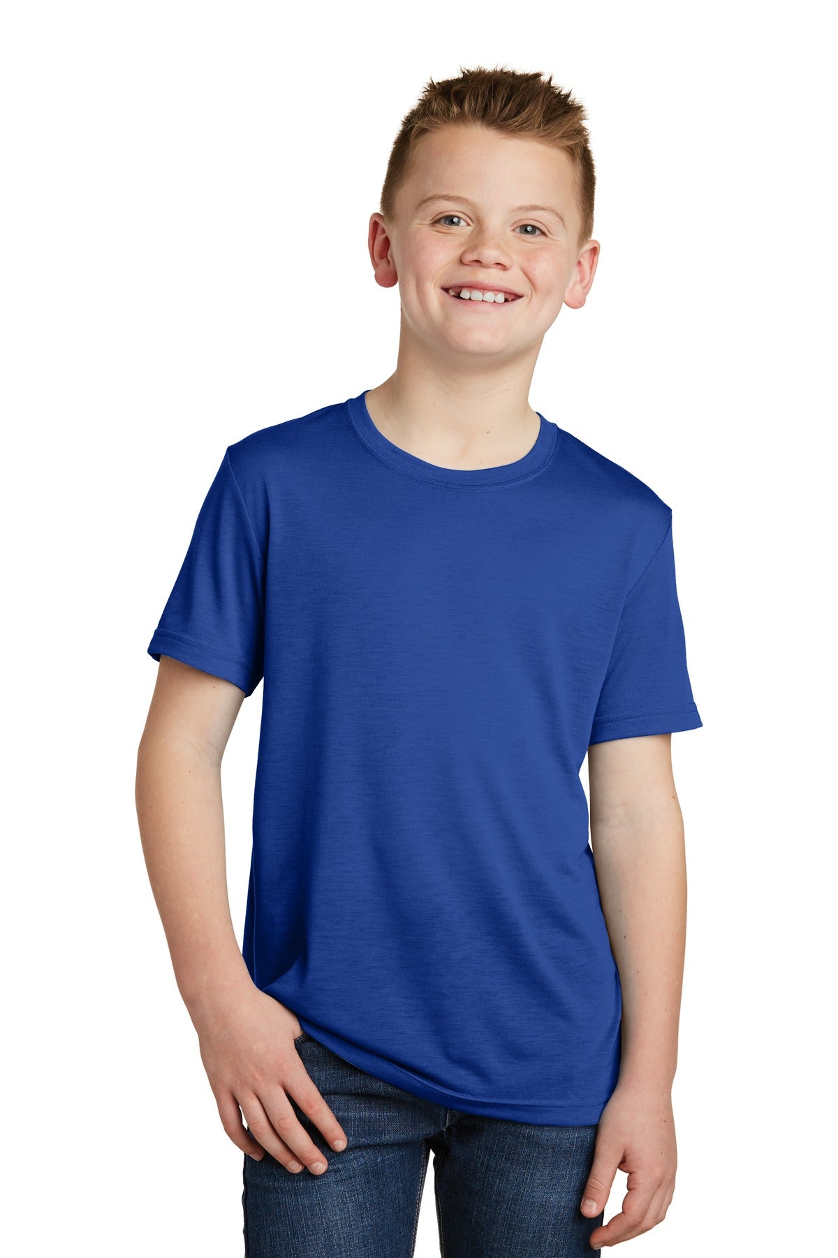 Sport-Tek Youth PosiCharge Competitor Cotton Touch Tee YST450 Youth Apparel Shirts & Tops
