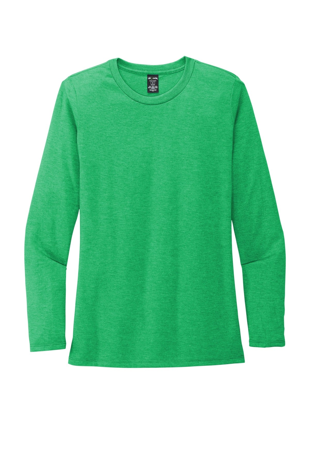Allmade Women's Tri-Blend Long Sleeve Tee AL6008 Womens Apparel Shirts & Tops