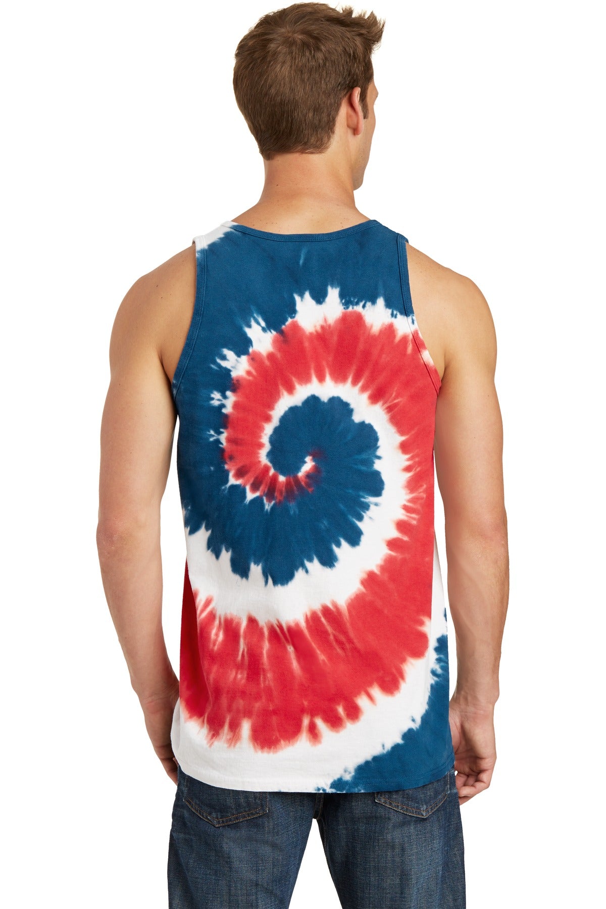 Port & Company Men's Tie-Dye Tank Top Mens Apparel Shirts & Tops