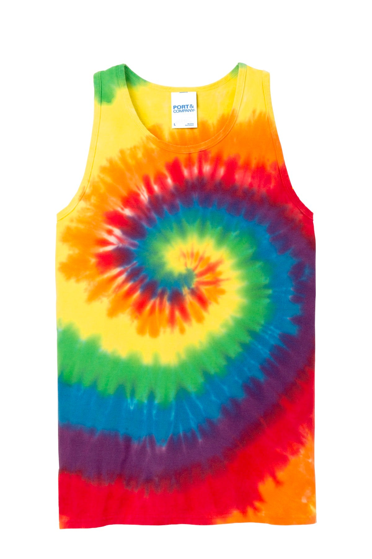 Port & Company Men's Tie-Dye Tank Top Mens Apparel Shirts & Tops