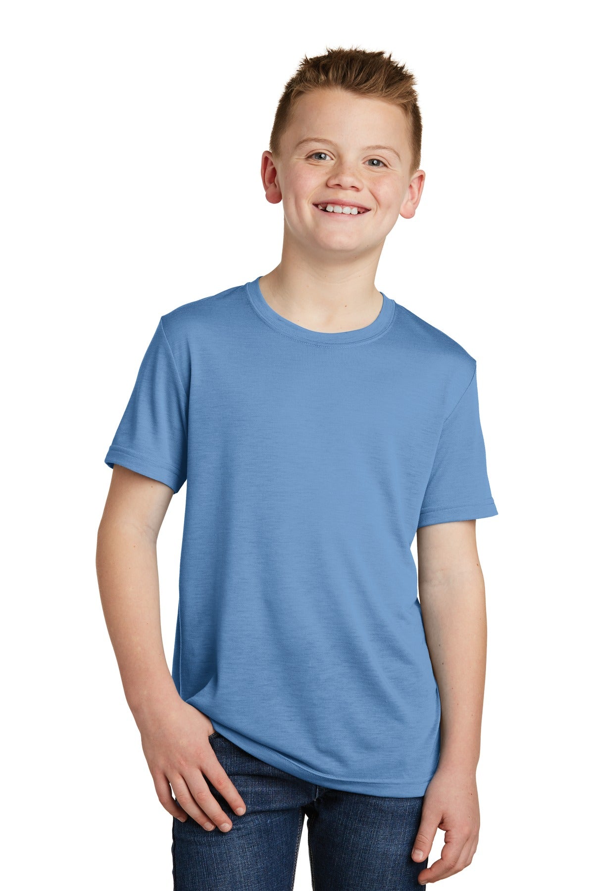 Sport-Tek Youth PosiCharge Competitor Cotton Touch Tee YST450 Youth Apparel Shirts & Tops