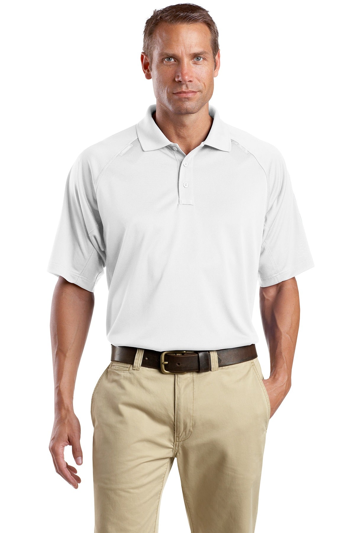 CornerStone Men's Tall Select Snag-Proof Tactical Polo. TLCS410 Mens Apparel Shirts & Tops