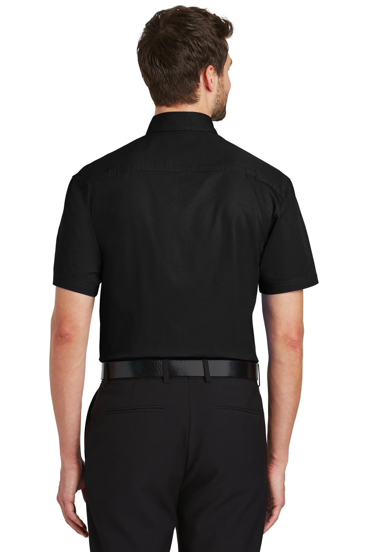 Port Authority Men's Short Sleeve Twill Shirt. S500T Mens Apparel Shirts & Tops
