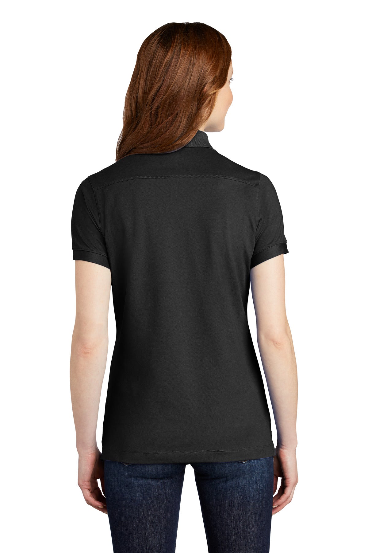 Port Authority Ladies Stretch Pique Polo. L555 Womens Apparel Shirts & Tops