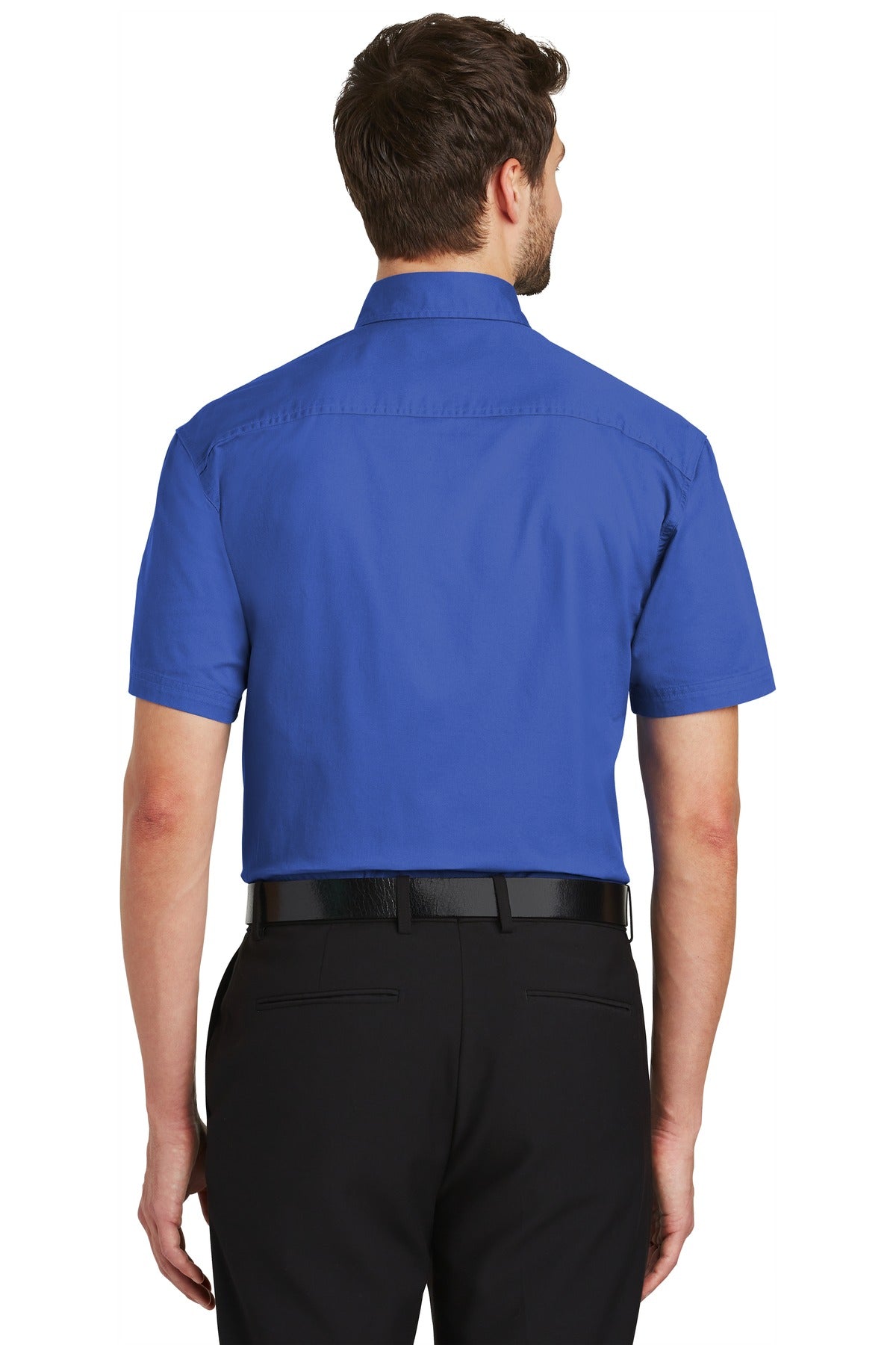 Port Authority Men's Short Sleeve Twill Shirt. S500T Mens Apparel Shirts & Tops