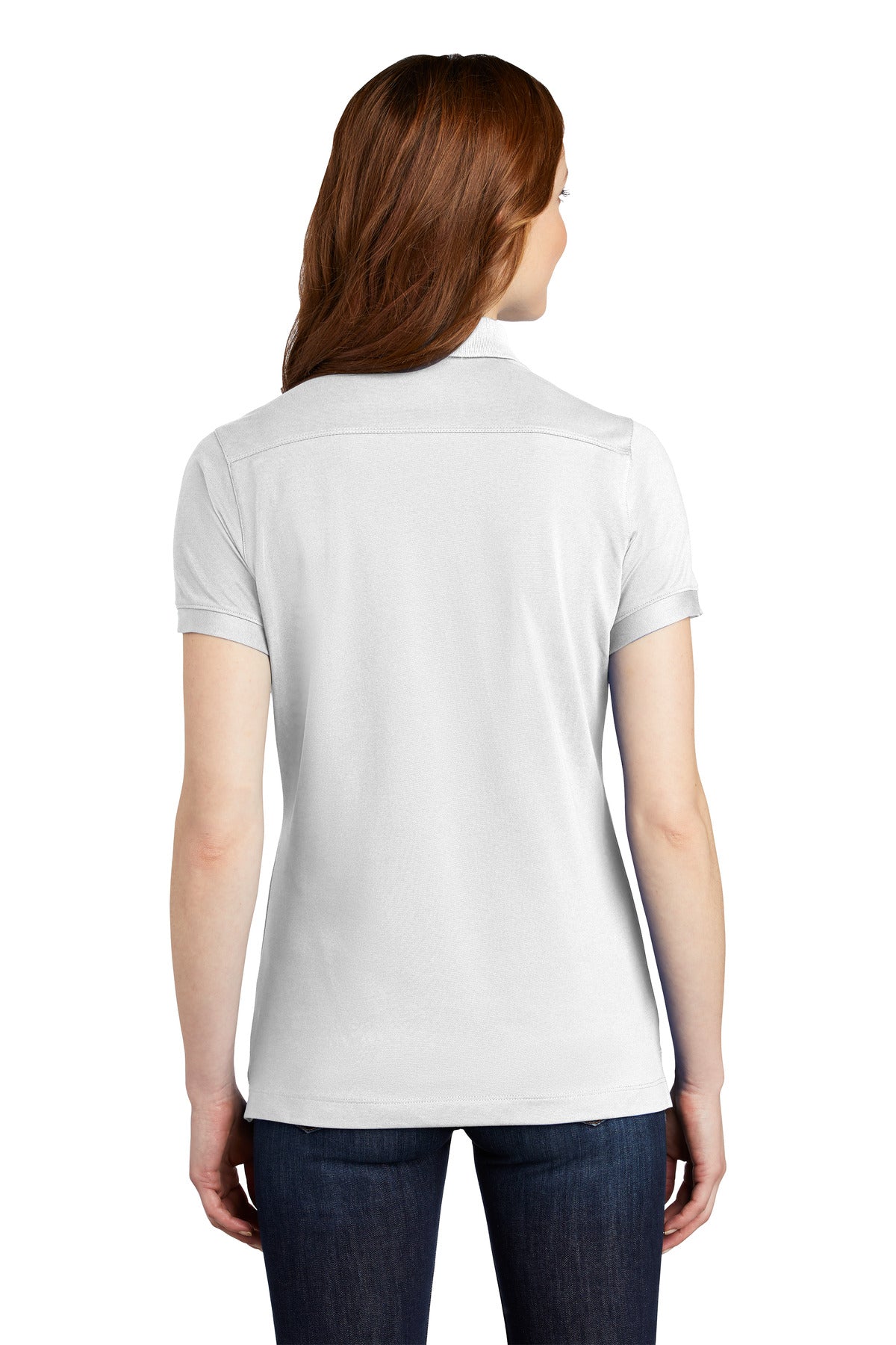 Port Authority Ladies Stretch Pique Polo. L555 Womens Apparel Shirts & Tops
