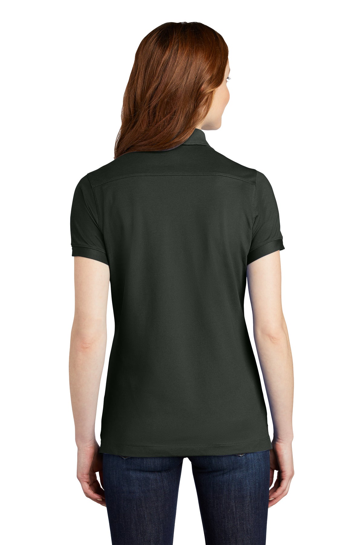 Port Authority Ladies Stretch Pique Polo. L555 Womens Apparel Shirts & Tops