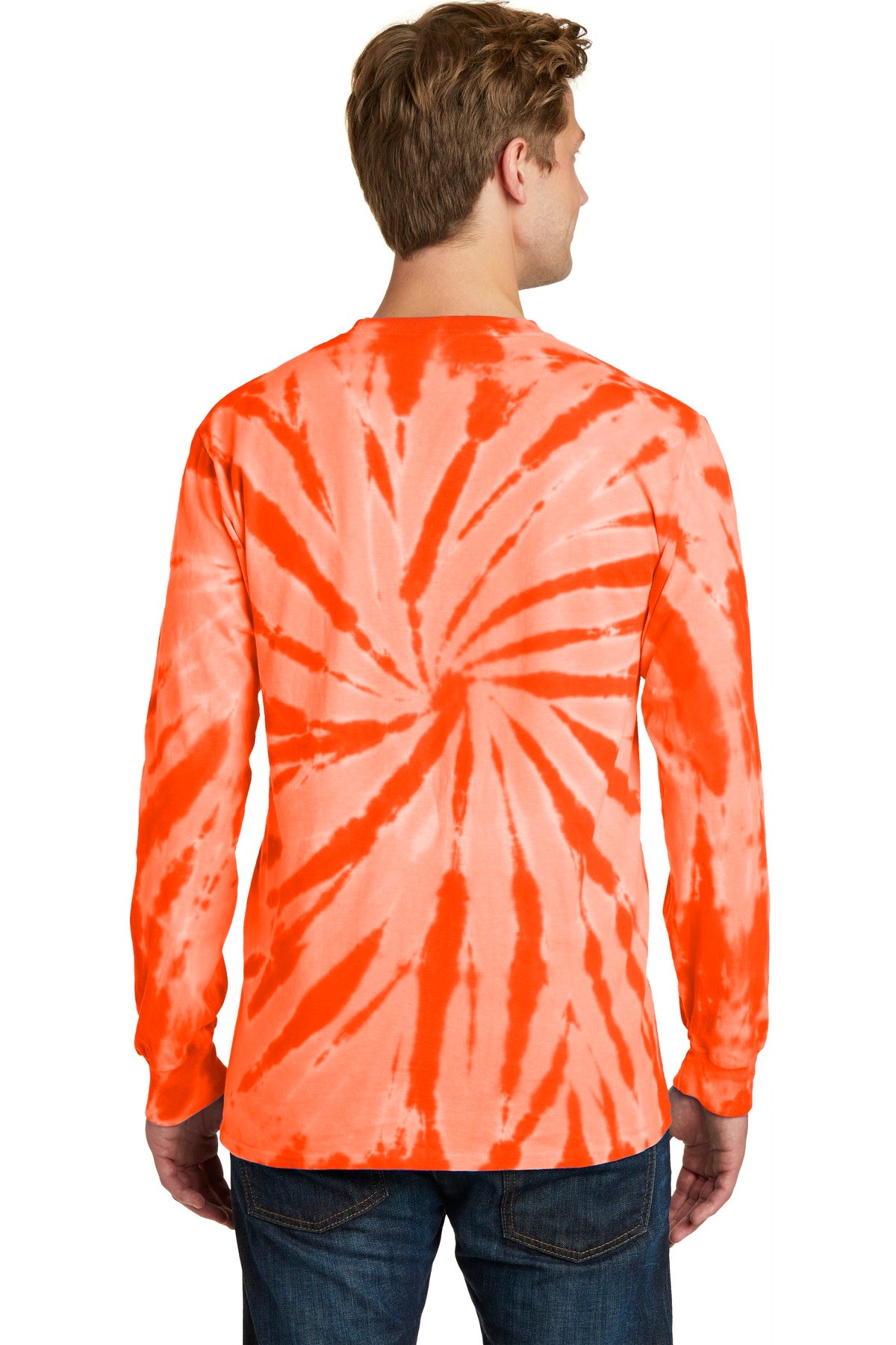 Port & Company Men's Tie-Dye Long Sleeve Tee Mens Apparel Shirts & Tops