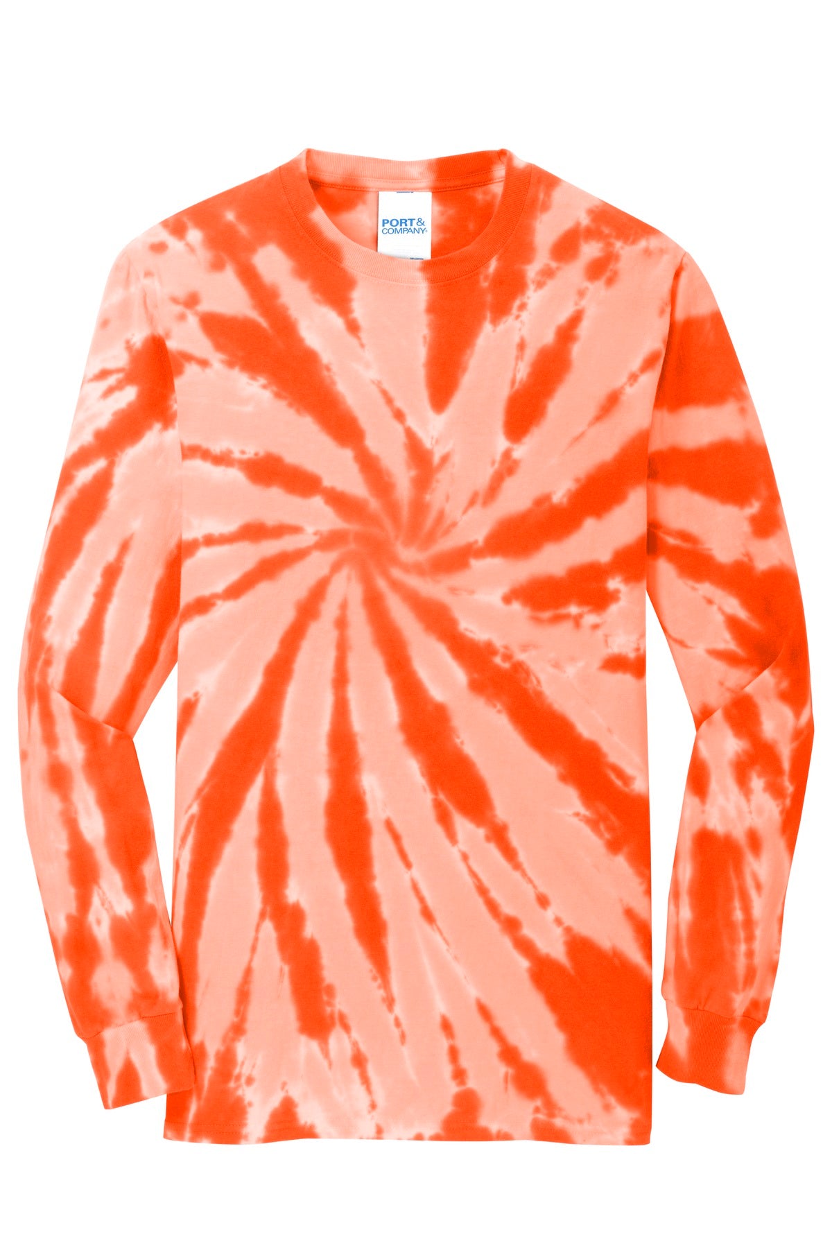 Port & Company Men's Tie-Dye Long Sleeve Tee Mens Apparel Shirts & Tops