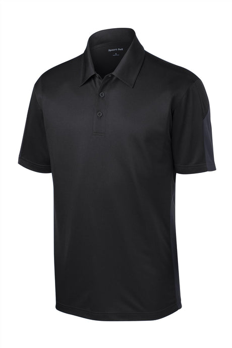 Sport-Tek Men's PosiCharge Active Textured Colorblock Polo Mens Apparel Shirts & Tops