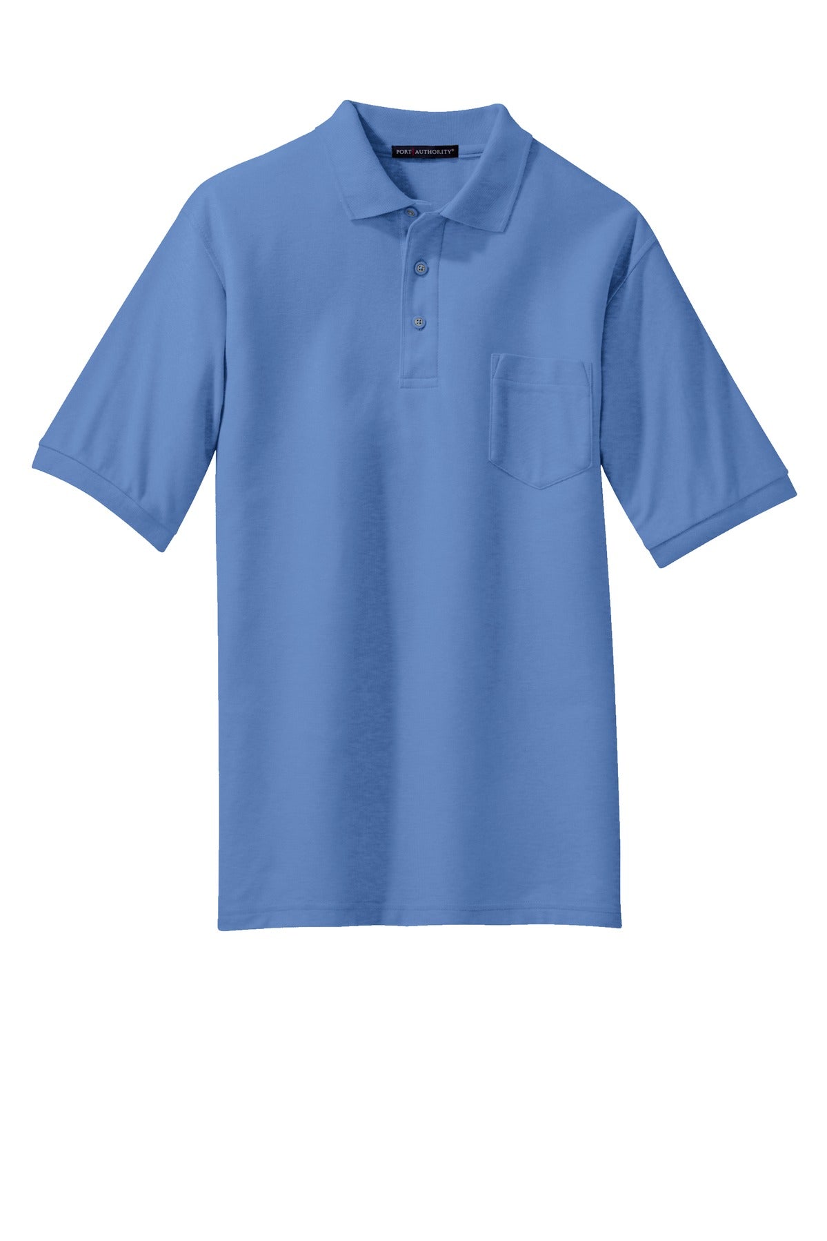 Port Authority Men's Tall Silk Touch Polo with Pocket. TLK500P Mens Apparel Shirts & Tops