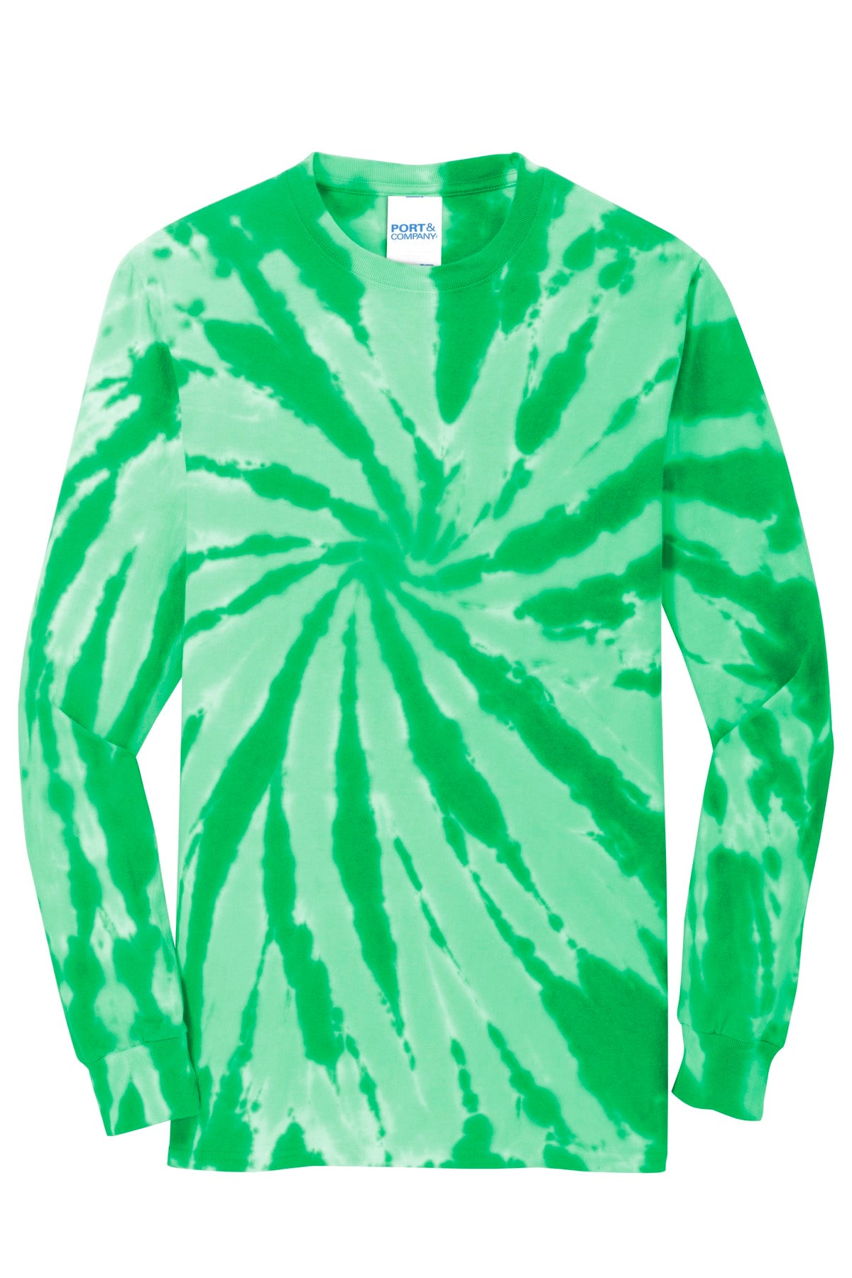 Port & Company Men's Tie-Dye Long Sleeve Tee Mens Apparel Shirts & Tops