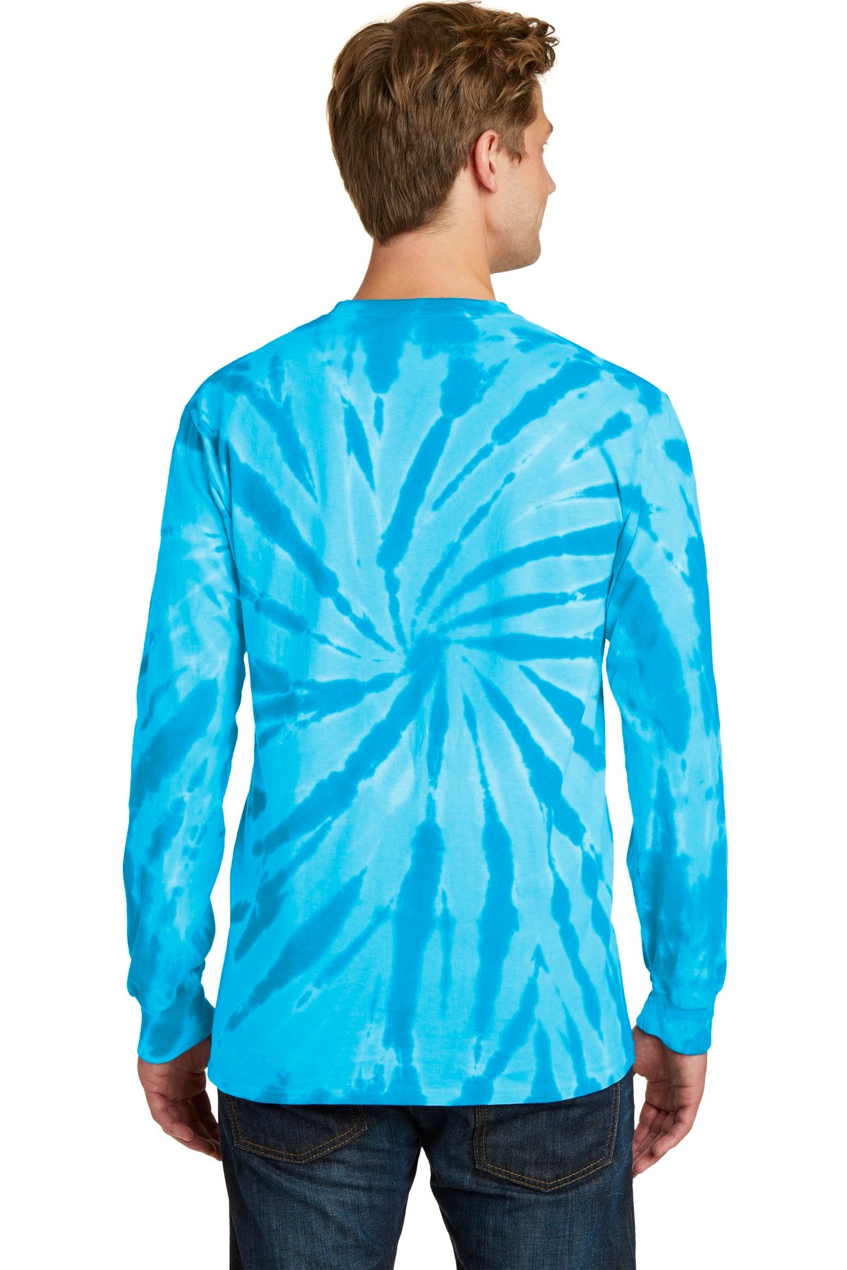 Port & Company Men's Tie-Dye Long Sleeve Tee Mens Apparel Shirts & Tops