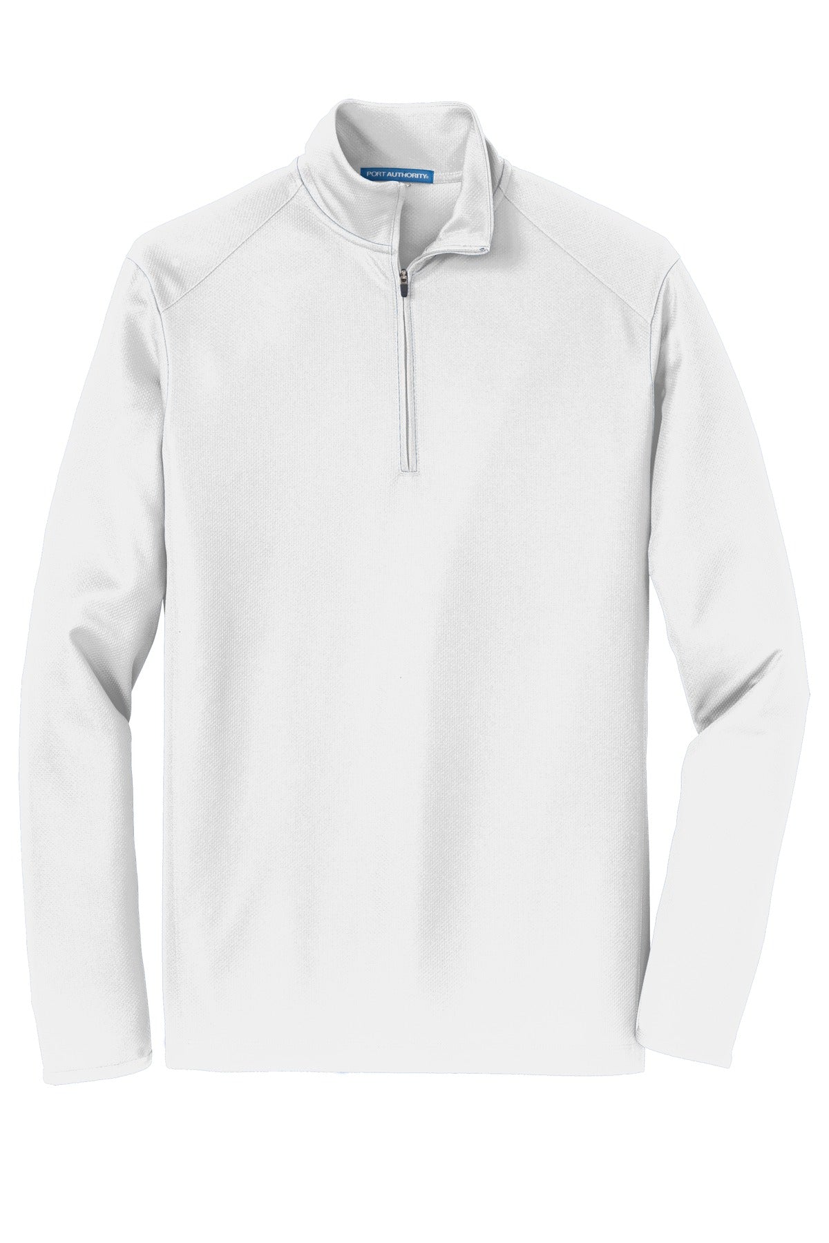 Port Authority Men's Pinpoint Mesh 1/2-Zip. K806 Mens Apparel Sweatshirts & Fleece