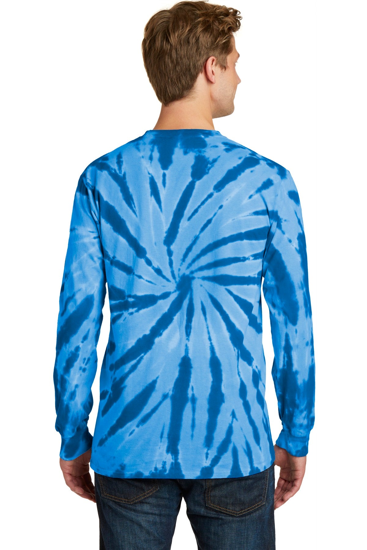 Port & Company Men's Tie-Dye Long Sleeve Tee Mens Apparel Shirts & Tops