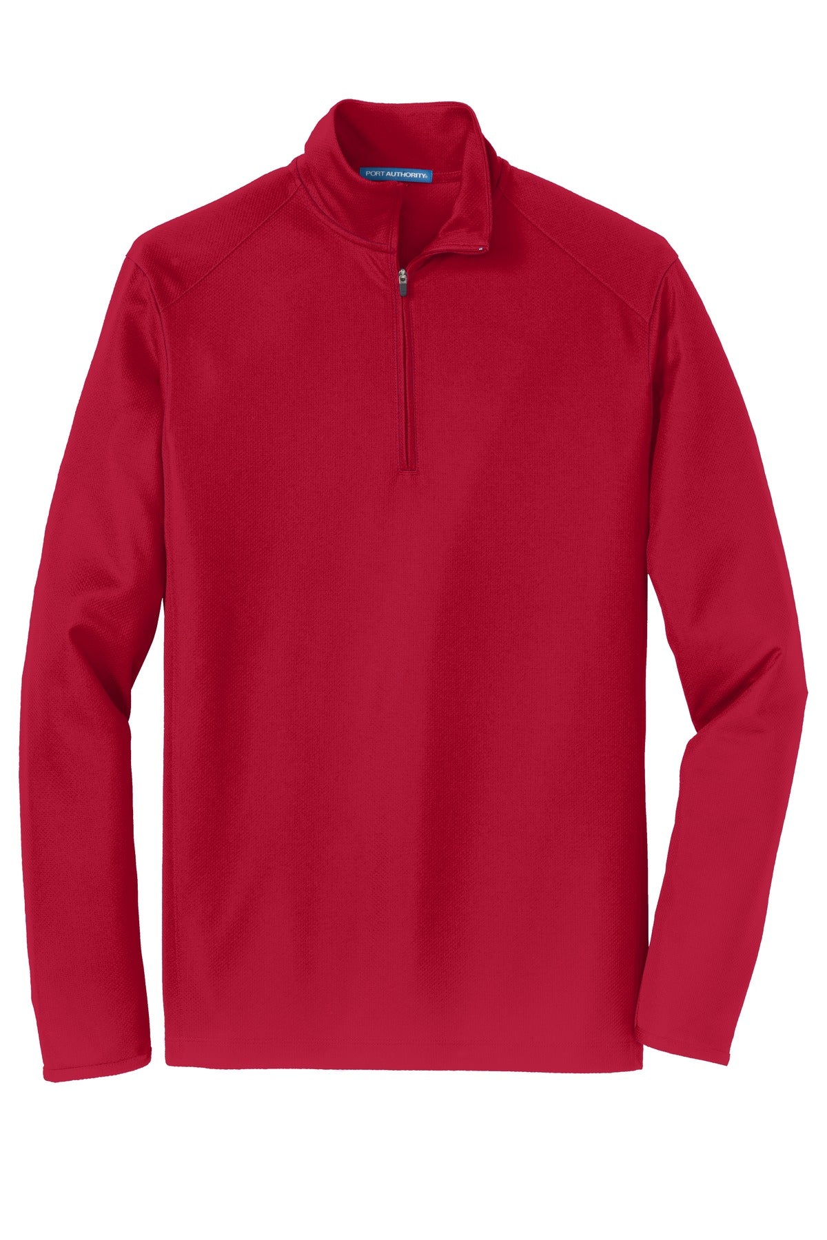Port Authority Men's Pinpoint Mesh 1/2-Zip. K806 Mens Apparel Sweatshirts & Fleece