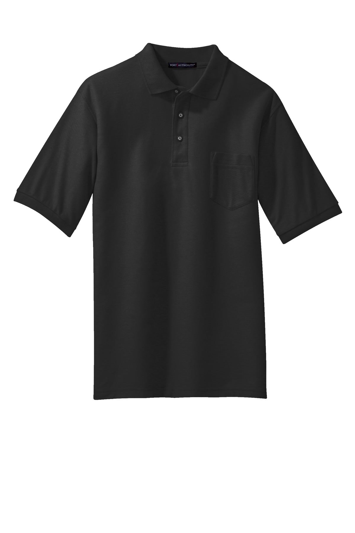 Port Authority Men's Tall Silk Touch Polo with Pocket. TLK500P Mens Apparel Shirts & Tops
