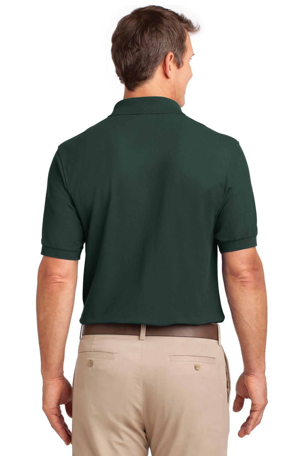 Port Authority Men's Tall Silk Touch Polo with Pocket. TLK500P Mens Apparel Shirts & Tops