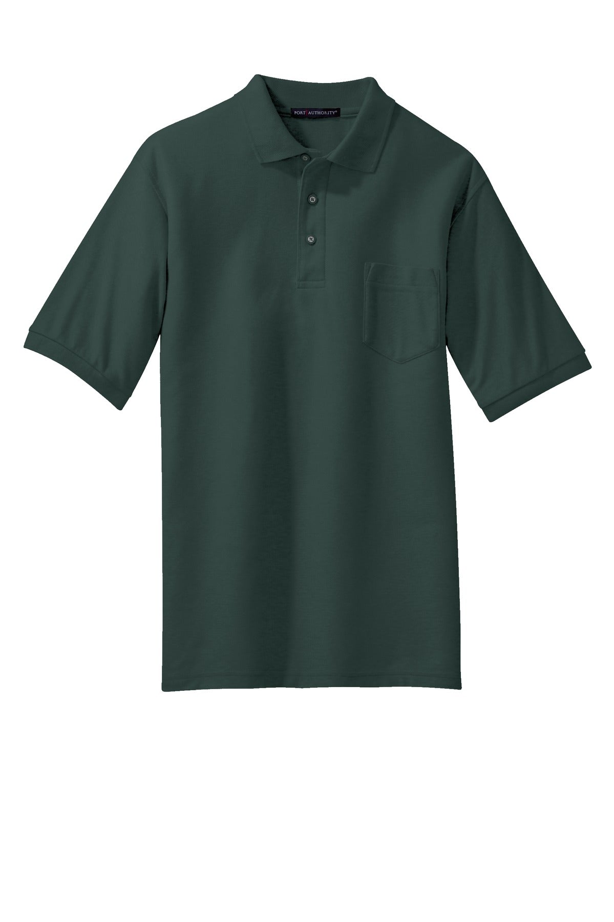 Port Authority Men's Tall Silk Touch Polo with Pocket. TLK500P Mens Apparel Shirts & Tops