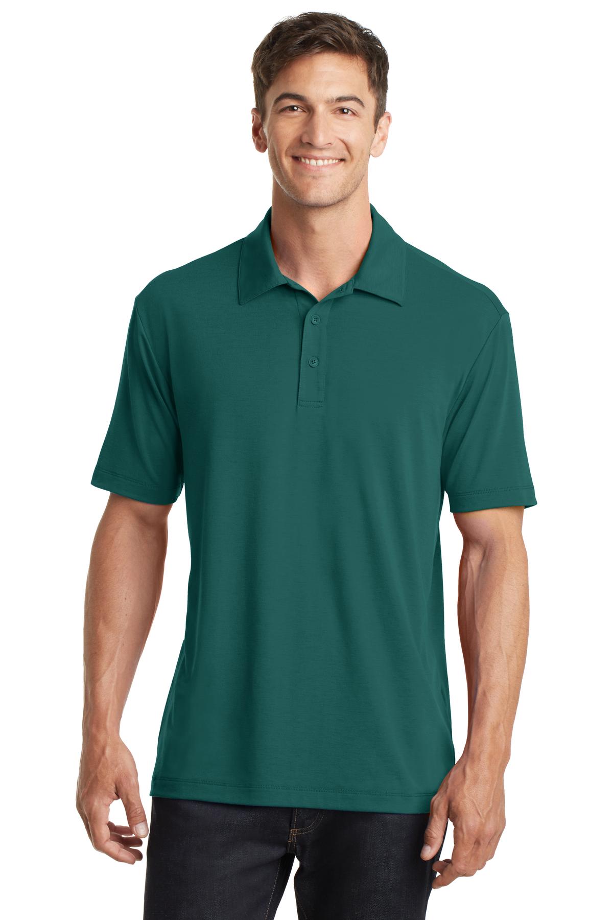 Port Authority Men's Cotton Touch Performance Polo. K568 Mens Apparel Shirts & Tops