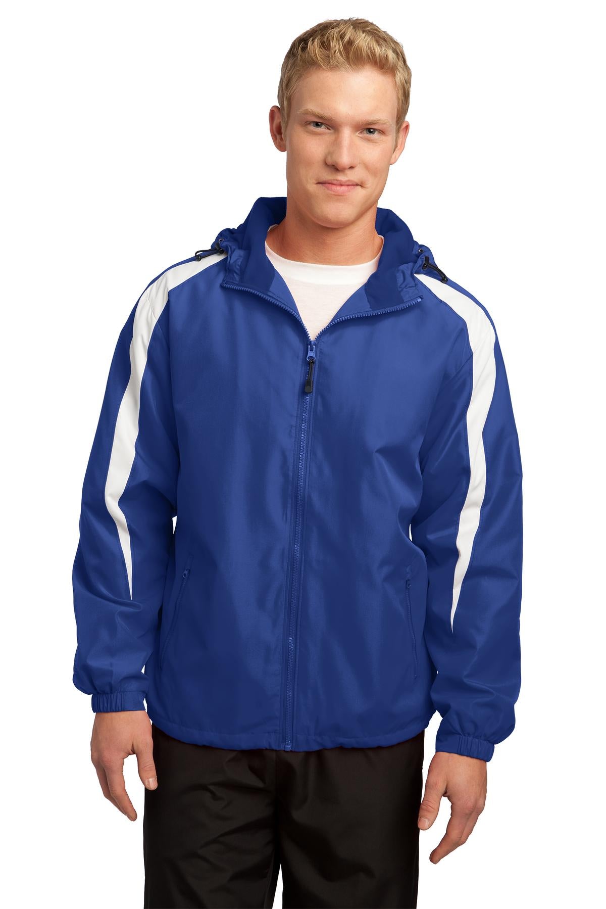 Sport-Tek Men's Fleece-Lined Colorblock Jacket Mens Apparel Jackets & Vests