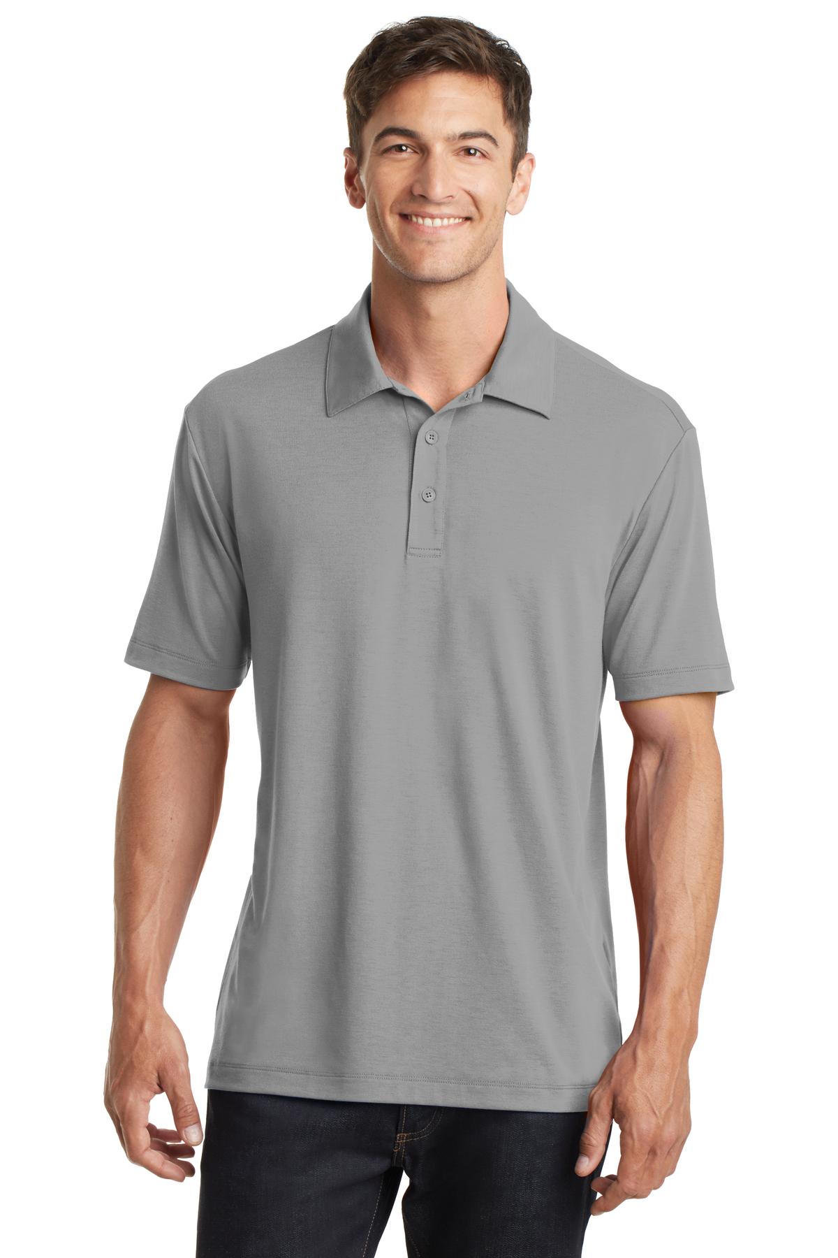 Port Authority Men's Cotton Touch Performance Polo. K568 Mens Apparel Shirts & Tops
