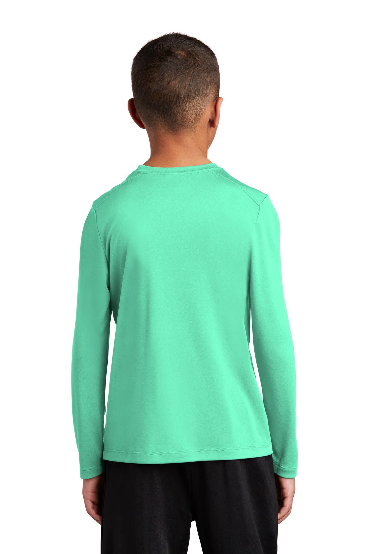 Sport-Tek Youth Posi-UV Pro Long Sleeve Tee YST420IS Youth Apparel Shirts & Tops