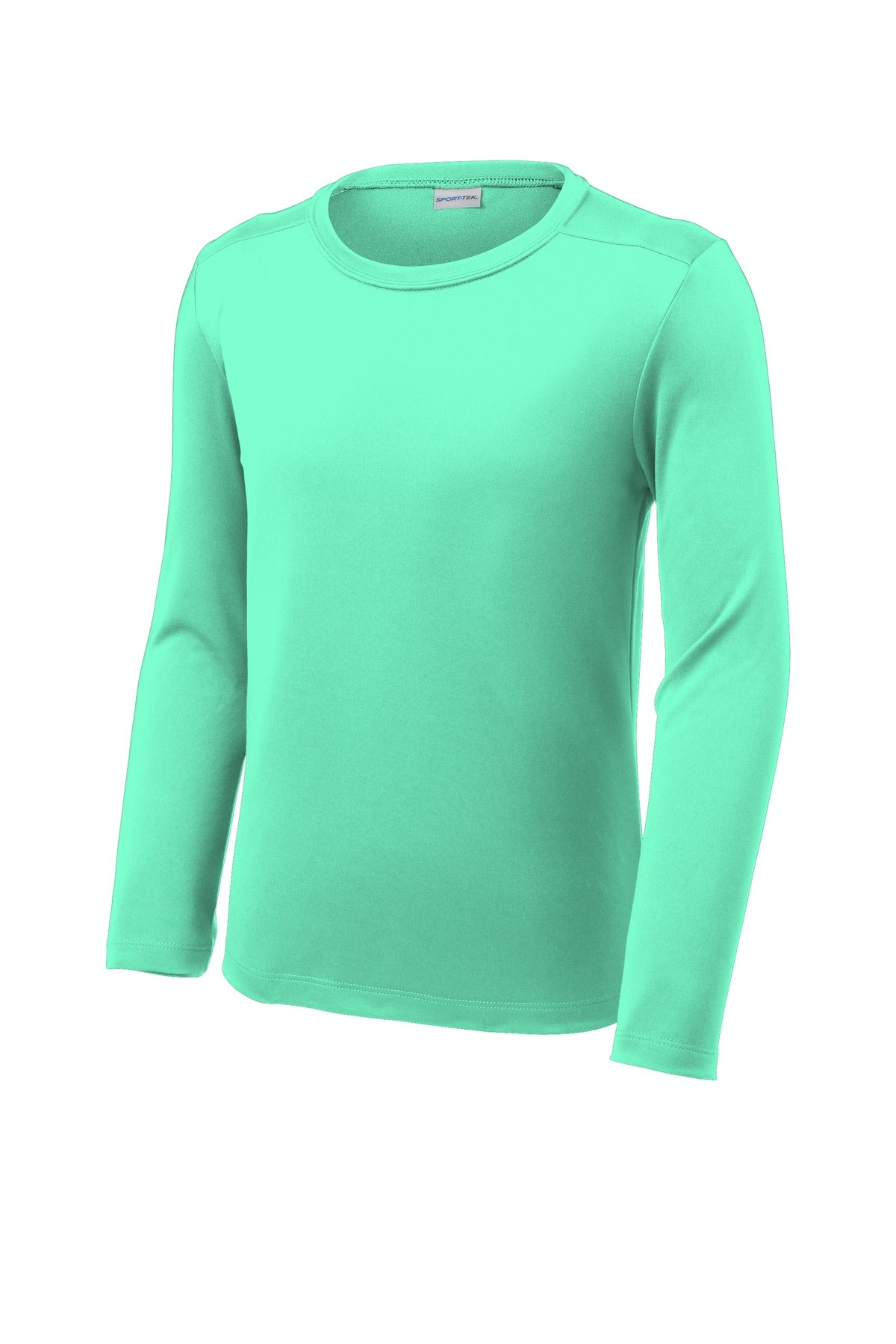 Sport-Tek Youth Posi-UV Pro Long Sleeve Tee YST420IS Youth Apparel Shirts & Tops