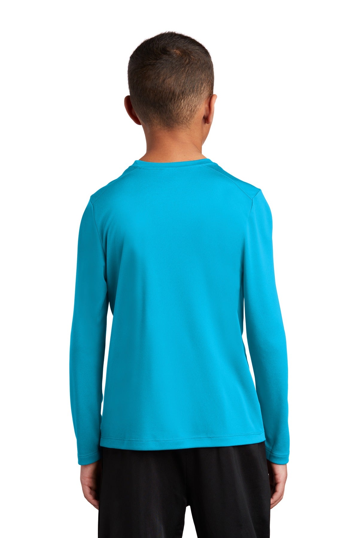 Sport-Tek Youth Posi-UV Pro Long Sleeve Tee YST420IS Youth Apparel Shirts & Tops