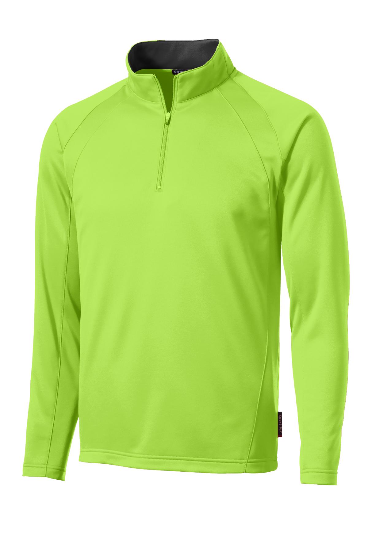 Sport-Tek Men's Sport-Wick Fleece 1/4-Zip Pullover Mens Apparel Sweatshirts & Fleece