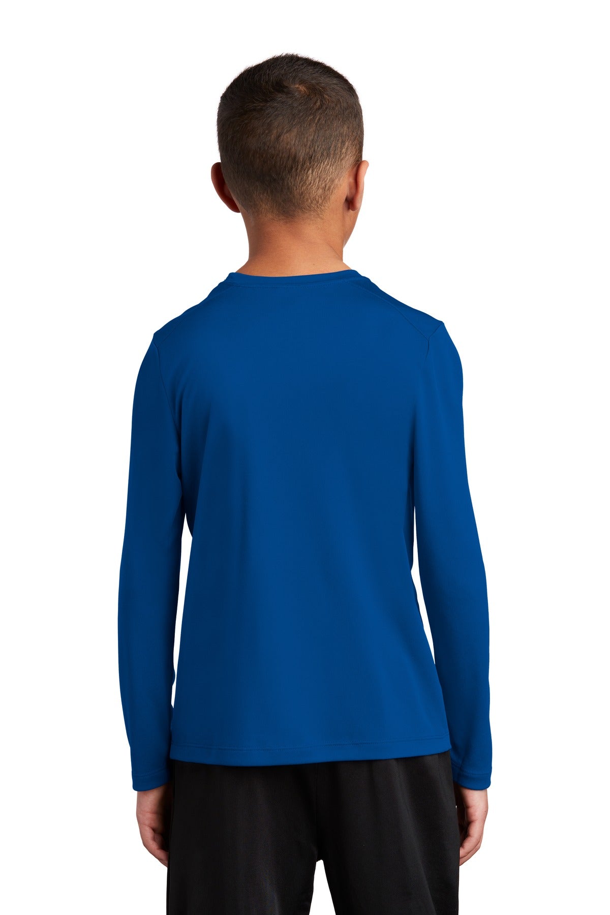 Sport-Tek Youth Posi-UV Pro Long Sleeve Tee YST420IS Youth Apparel Shirts & Tops