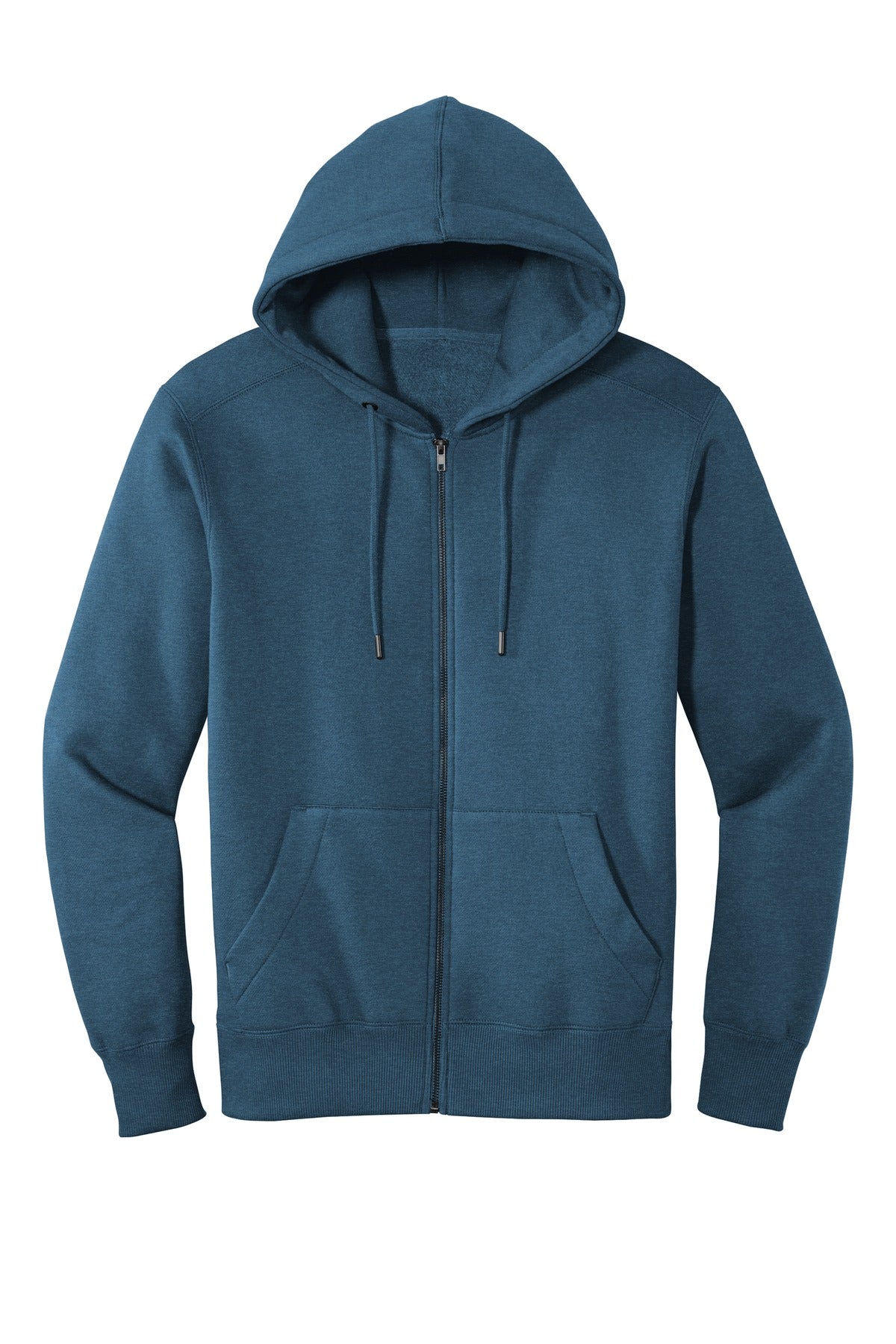 District Men's Perfect Weight Fleece Full-Zip Hoodie Mens Apparel Sweatshirts & Fleece