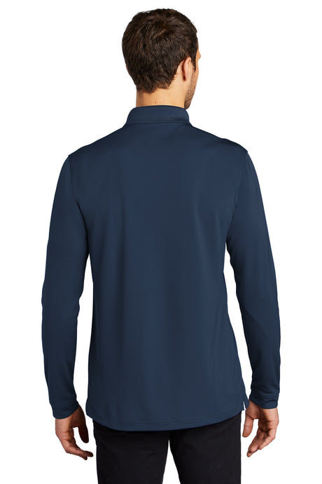 Port Authority Men's Dry Zone UV Micro-Mesh Long Sleeve Polo K110LS Mens Apparel Shirts & Tops