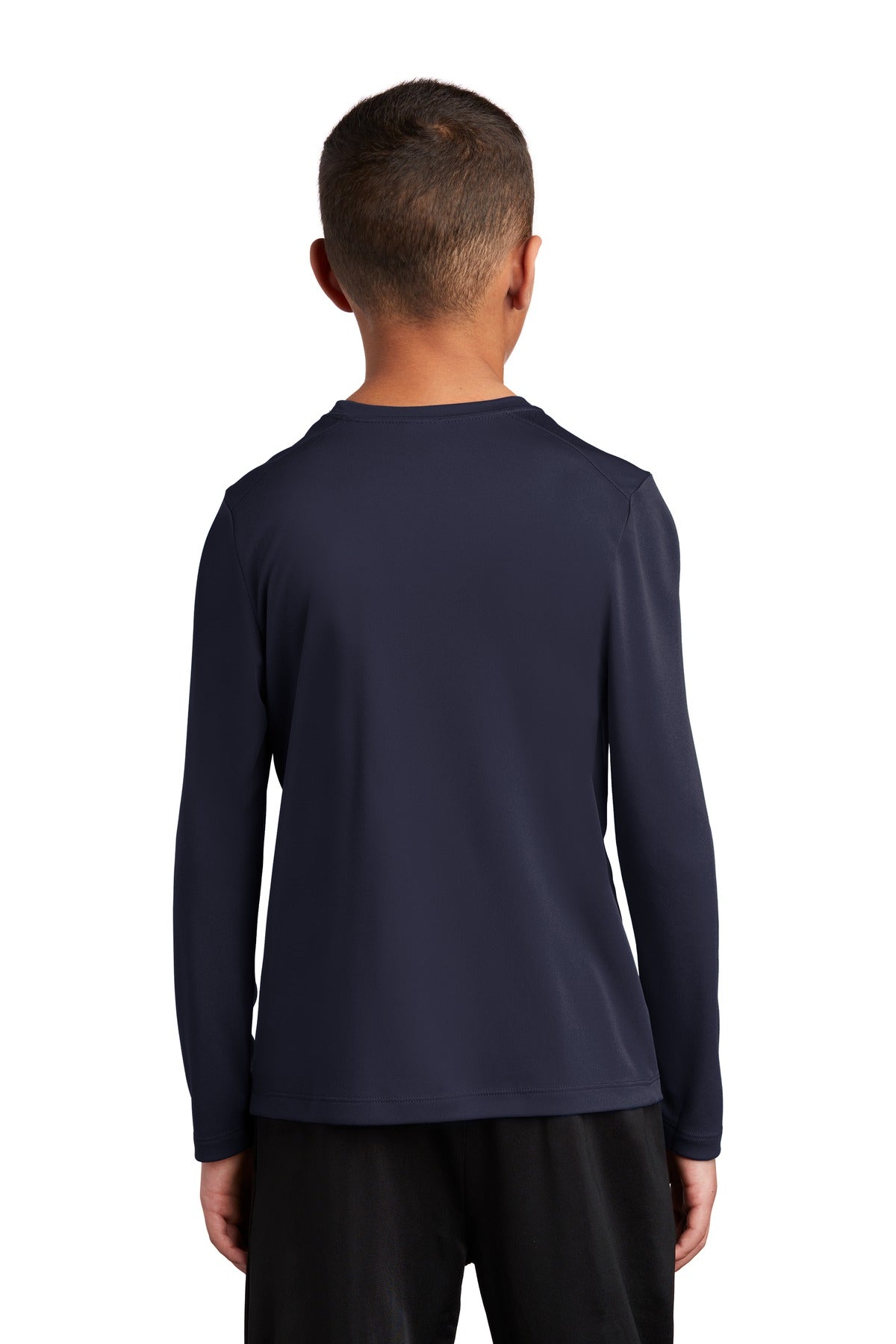 Sport-Tek Youth Posi-UV Pro Long Sleeve Tee YST420IS Youth Apparel Shirts & Tops