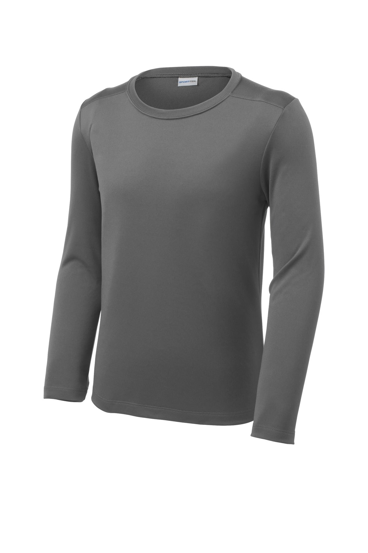 Sport-Tek Youth Posi-UV Pro Long Sleeve Tee YST420IS Youth Apparel Shirts & Tops