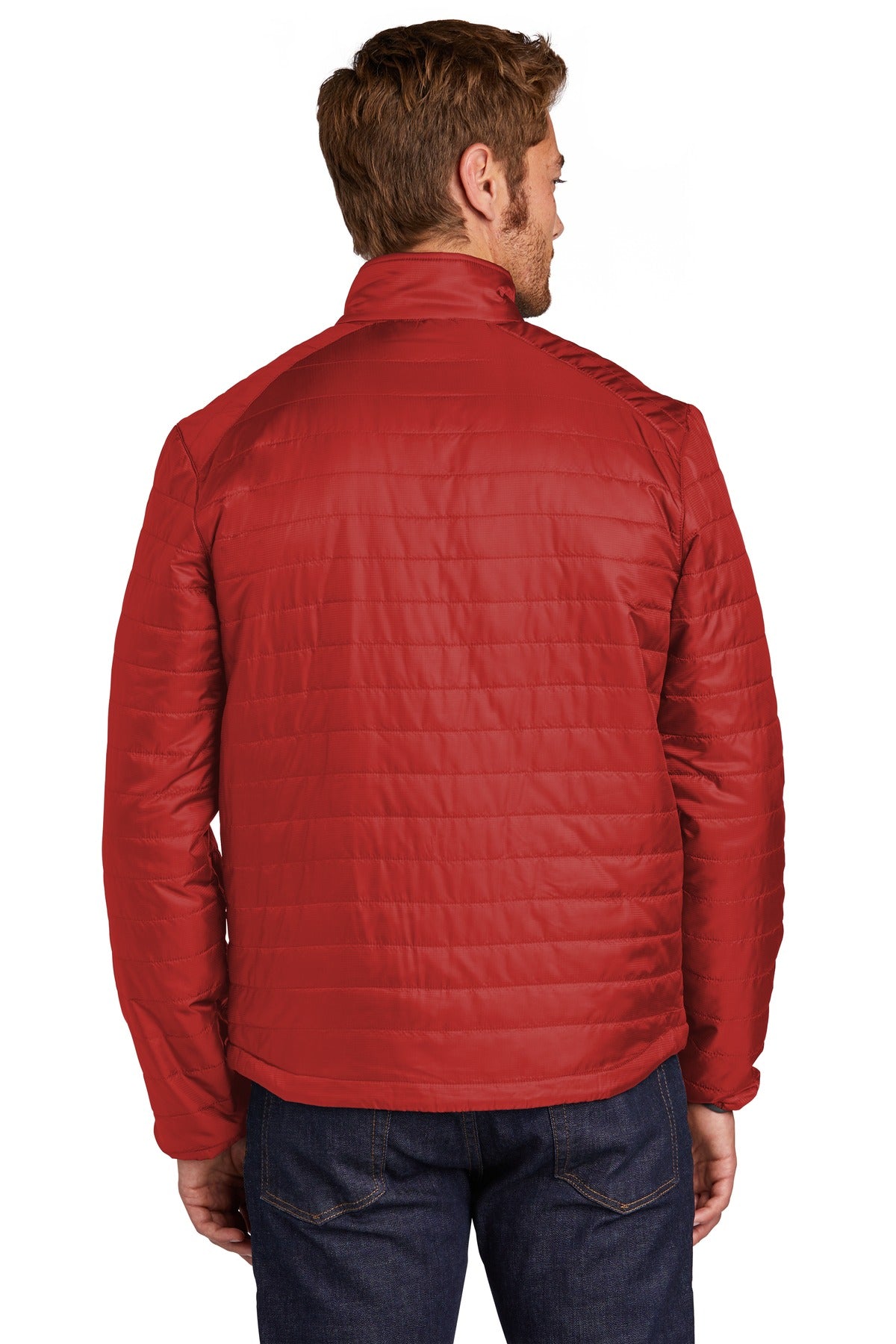Port Authority Packable Puffy Jacket J850 Mens Apparel Jackets & Vests