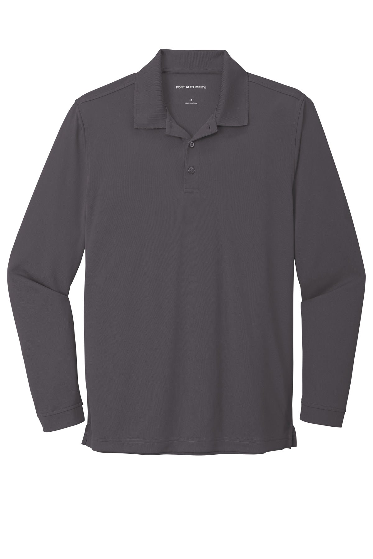 Port Authority Men's Dry Zone UV Micro-Mesh Long Sleeve Polo K110LS Mens Apparel Shirts & Tops