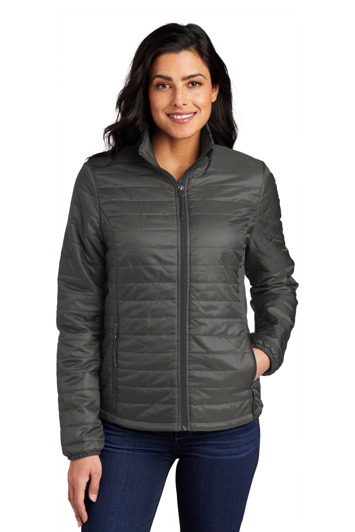 Port Authority Ladies Packable Puffy Jacket. L850 Womens Apparel Jackets & Vests