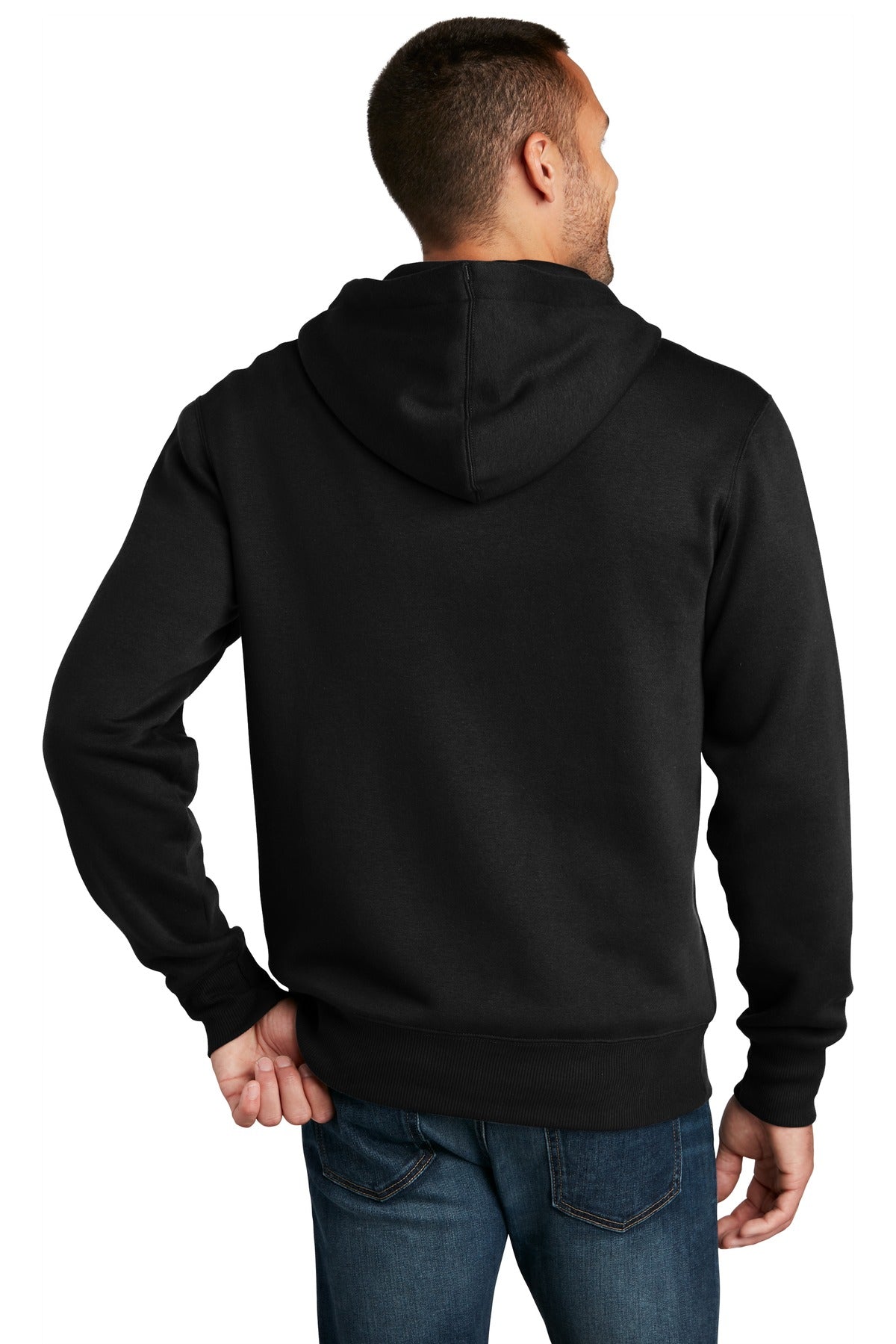 District Men's Perfect Weight Fleece Full-Zip Hoodie Mens Apparel Sweatshirts & Fleece