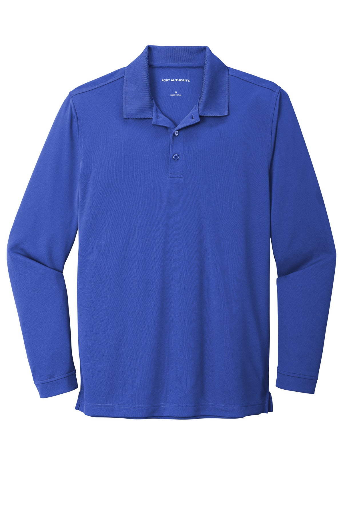 Port Authority Men's Dry Zone UV Micro-Mesh Long Sleeve Polo K110LS Mens Apparel Shirts & Tops