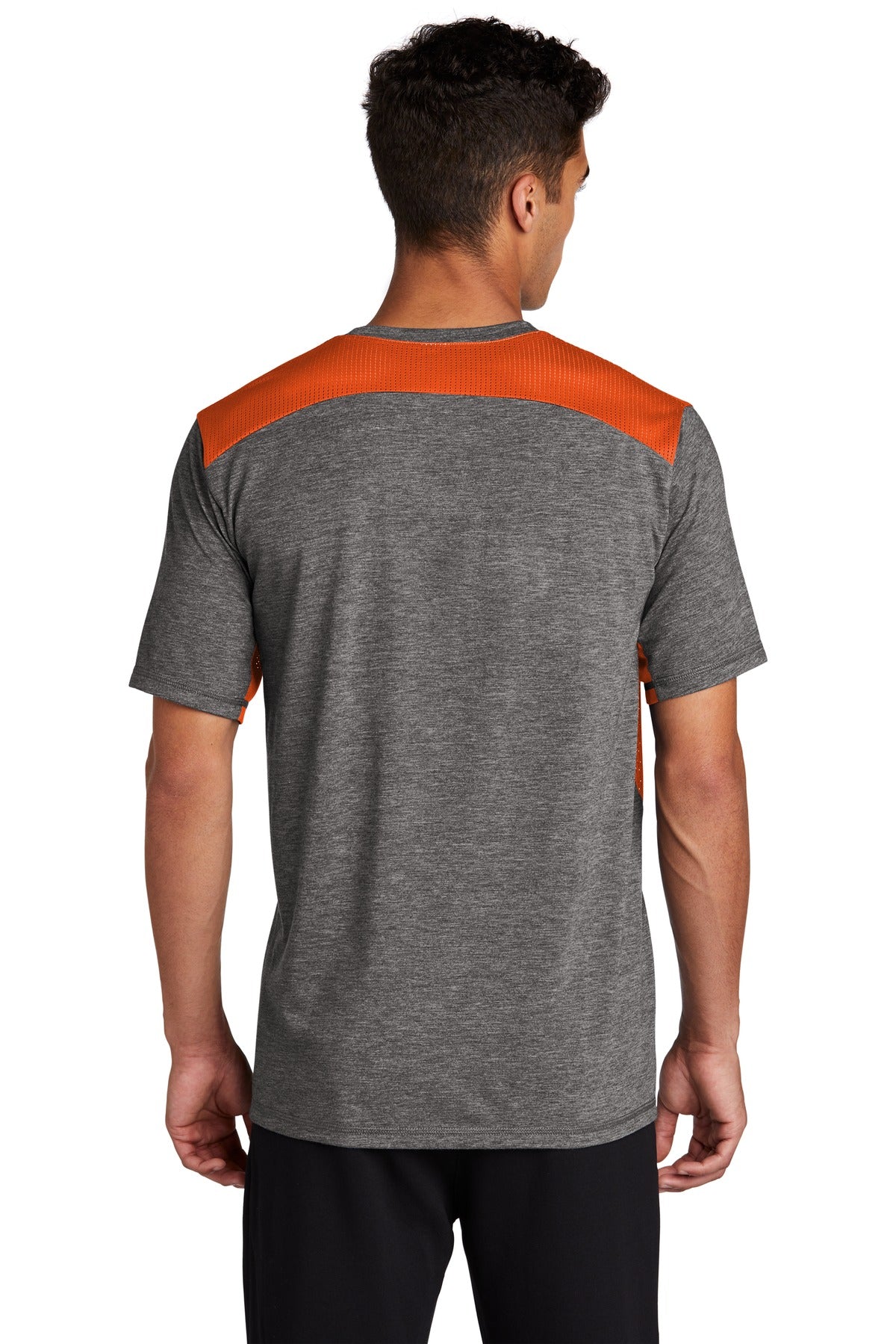 Sport-Tek Men's PosiCharge Tri-Blend Wicking Draft Tee Mens Apparel Shirts & Tops
