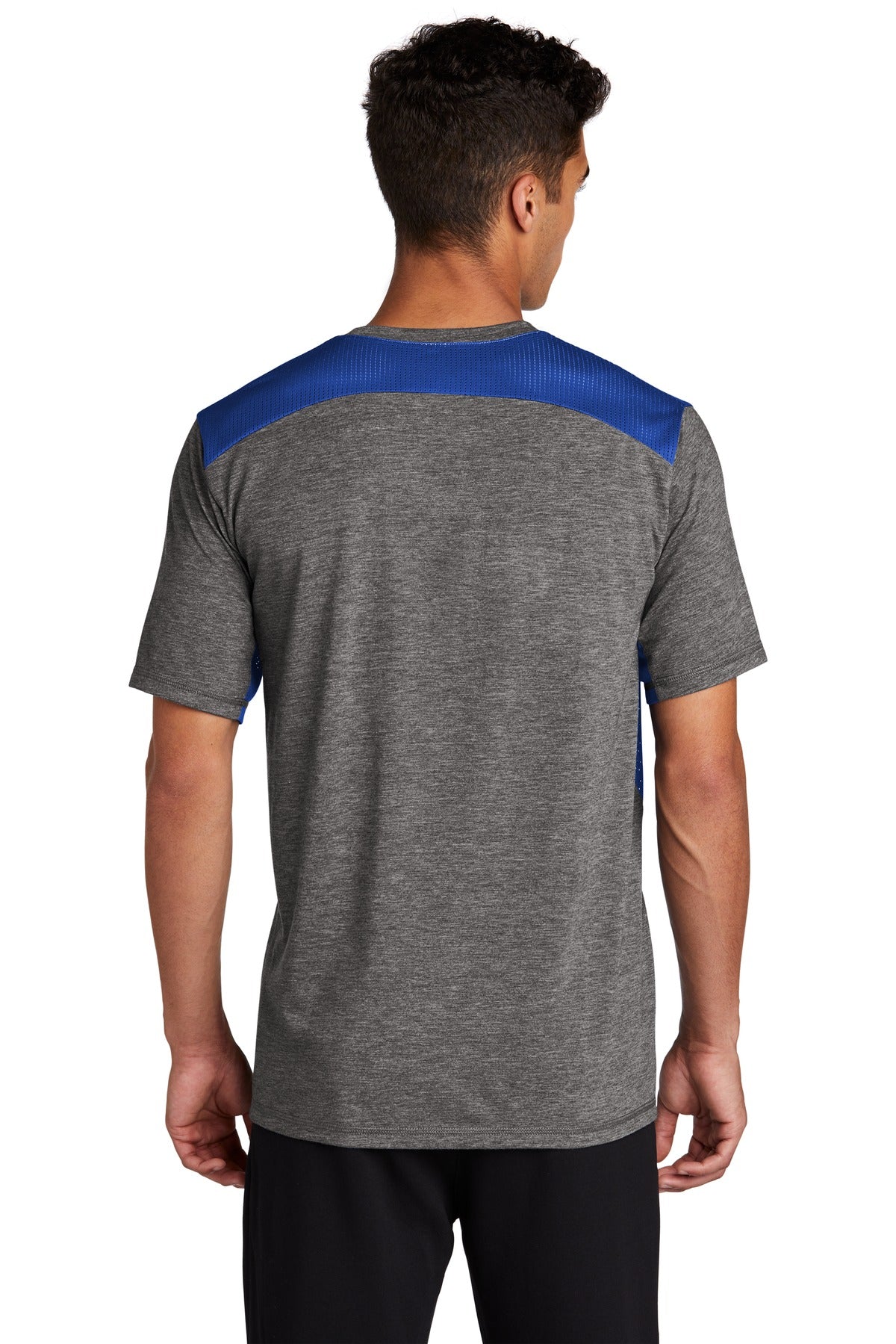 Sport-Tek Men's PosiCharge Tri-Blend Wicking Draft Tee Mens Apparel Shirts & Tops
