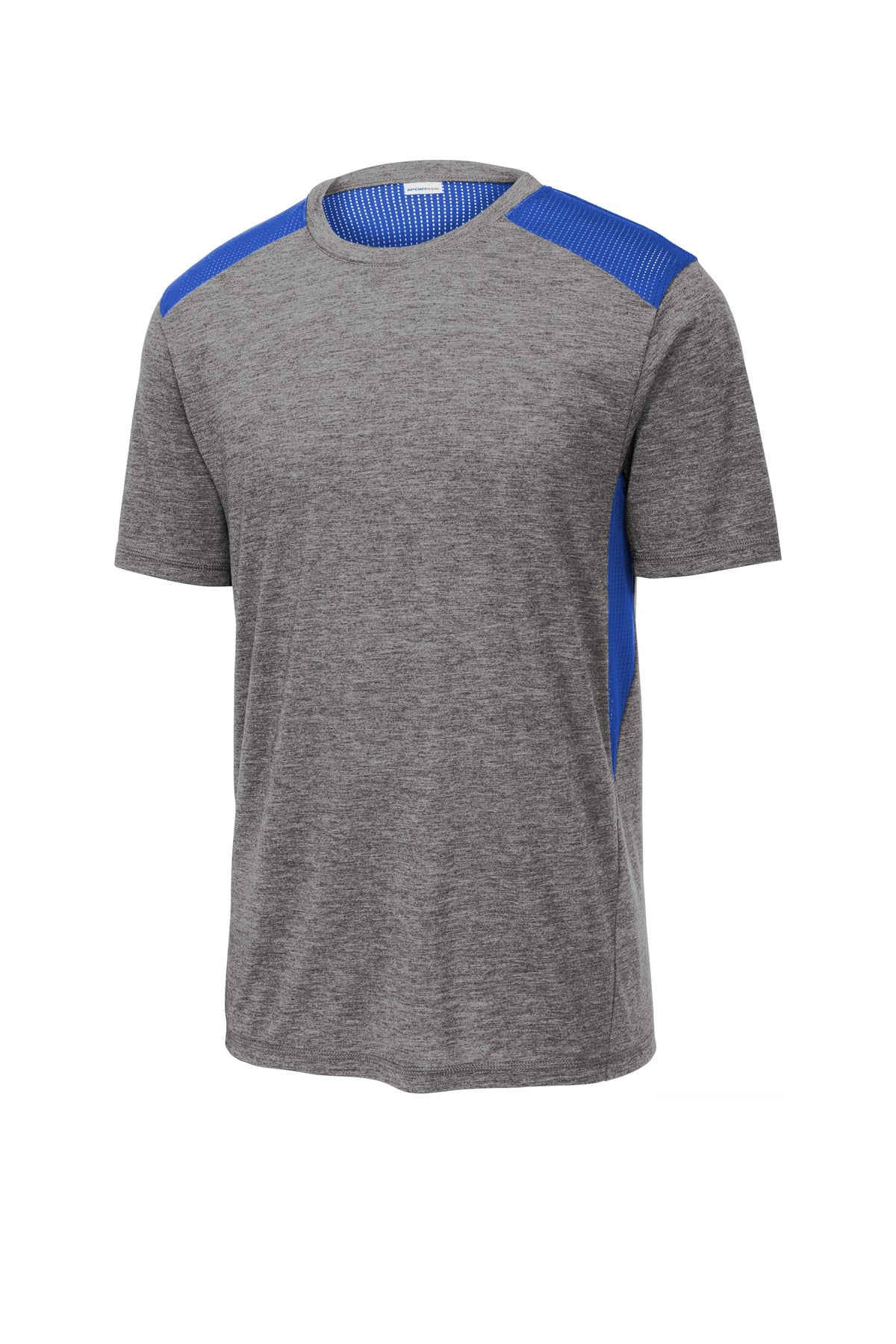 Sport-Tek Men's PosiCharge Tri-Blend Wicking Draft Tee Mens Apparel Shirts & Tops